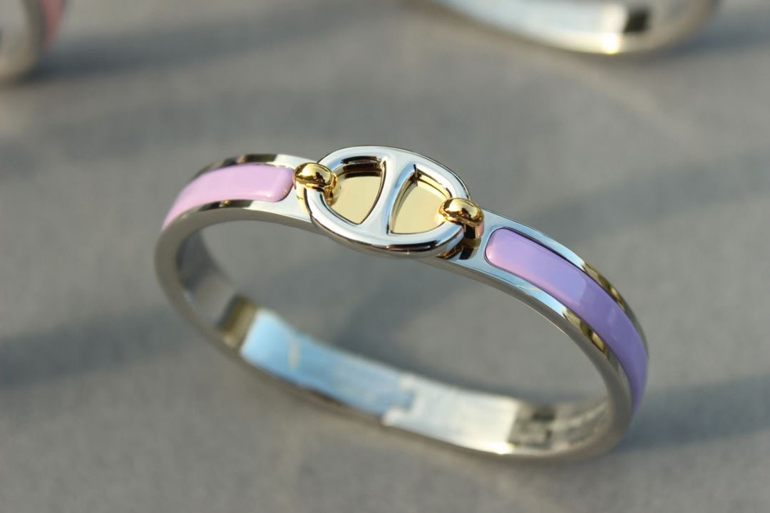 [Leaves]CLIC CHAINE SILVER BRACELET