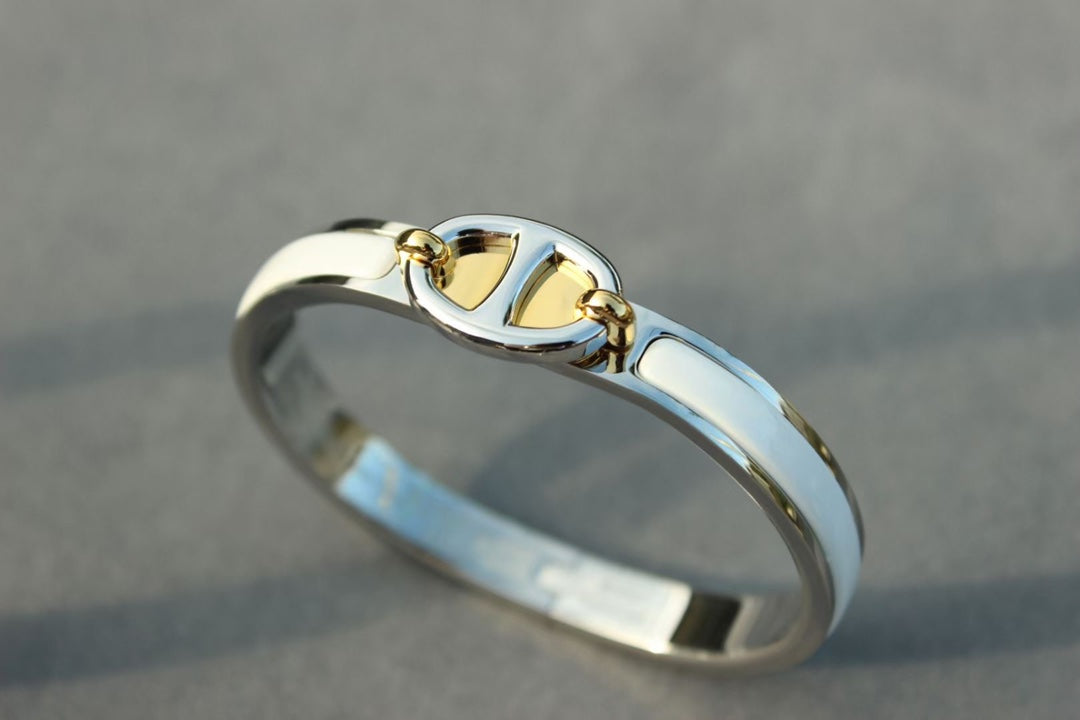 [Leaves]CLIC CHAINE SILVER BRACELET