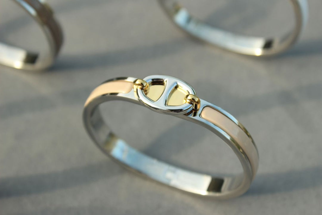 [Leaves]CLIC CHAINE SILVER BRACELET