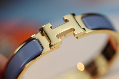 [Leaves]H BRACELET 12MM BLUE GRAY