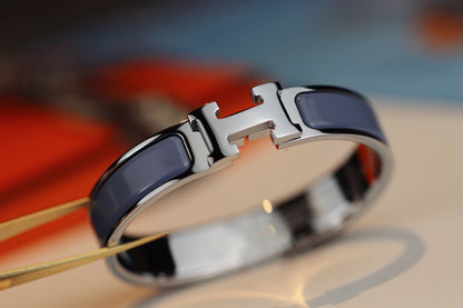 [Leaves]H BRACELET 12MM BLUE GRAY