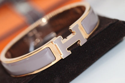 [Leaves]H BRACELET 12MM BROWN