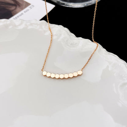 [Leaves]BEE MY LOVE DIAMOND NECKLACE