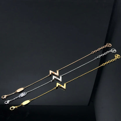 [Leaves]VOLT LV LOGO BRACELET