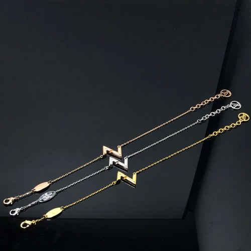 [Leaves]VOLT LV LOGO BRACELET