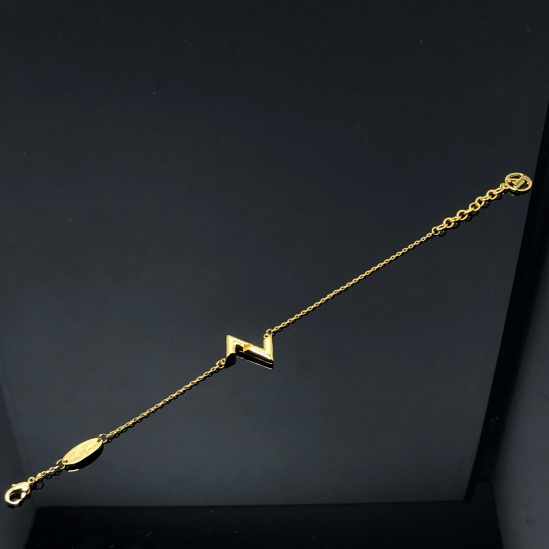 [Leaves]VOLT LV LOGO BRACELET
