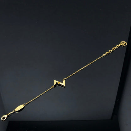 [Leaves]VOLT LV LOGO BRACELET