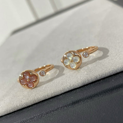 [Leaves]SUN 1 DIAMOND PINK MOP RING