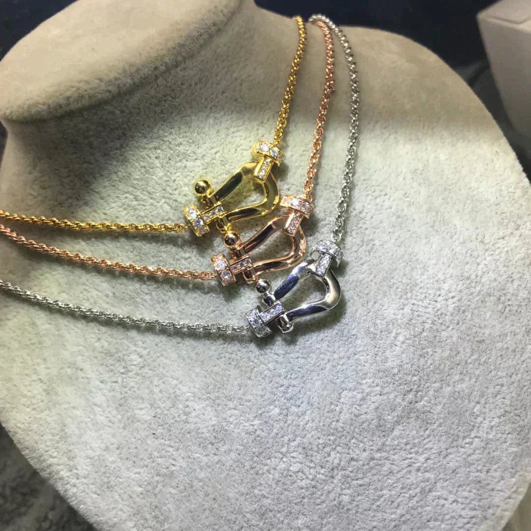 [Leaves]FORCE 10 DIAMOND NECKLACE