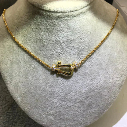 [Leaves]FORCE 10 DIAMOND NECKLACE
