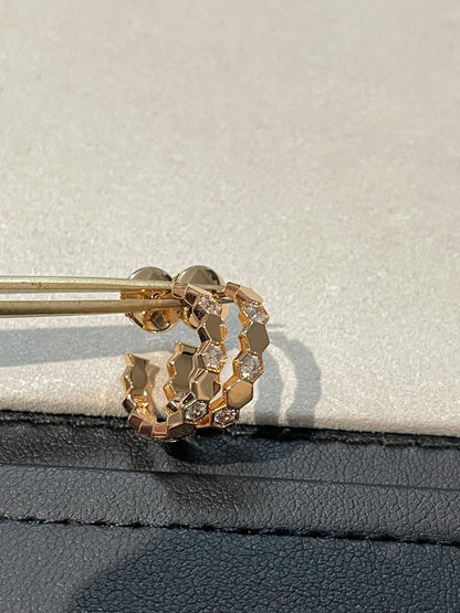[Leaves]Hollow Design Four-Leaf Clover Flower Shape Ring