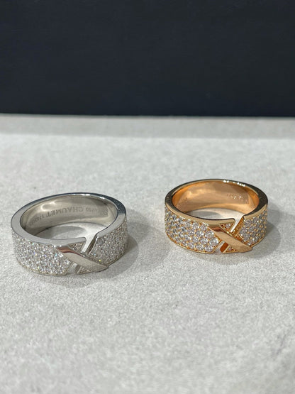 [Leaves]LIENS EVIDENCE  DIAMOND PAVED RING