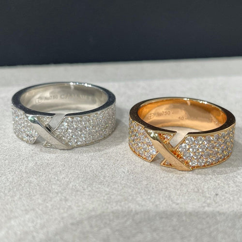 [Leaves]LIENS EVIDENCE  DIAMOND PAVED RING