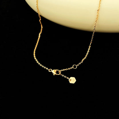 [Leaves]BEE MINI PEDANT DIAMOND NECKLACE