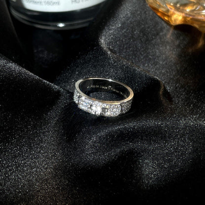 [Leaves]KELLY SILVER DIAMOND RING