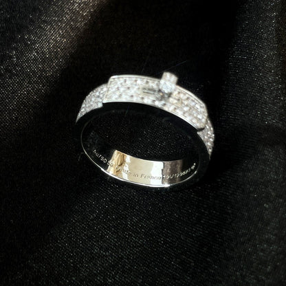 [Leaves]KELLY SILVER DIAMOND RING