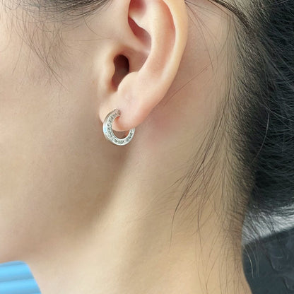 [Leaves]LOVE DIAMOND EARRINGS