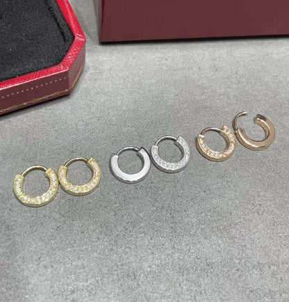 [Leaves]LOVE DIAMOND EARRINGS