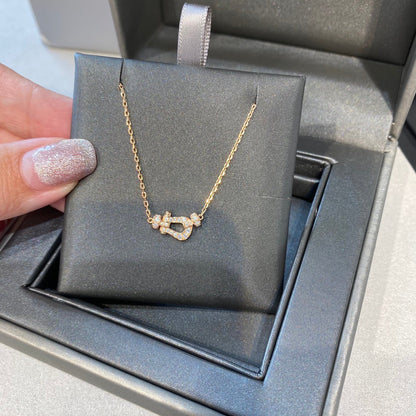 [Leaves]FORCE 10 DIAMOND PINK GOLD NECKLACE MINI MODEL