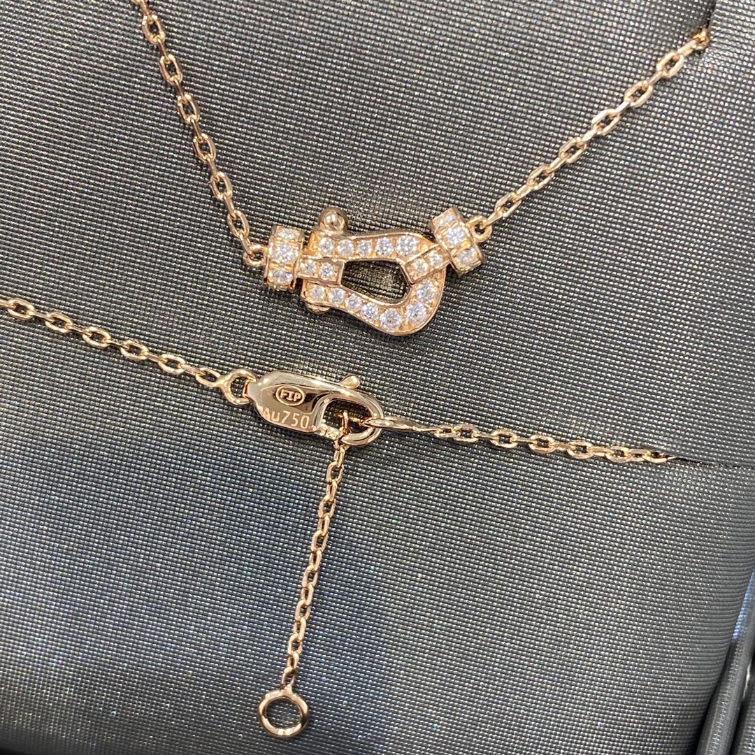 [Leaves]FORCE 10 DIAMOND PINK GOLD NECKLACE MINI MODEL