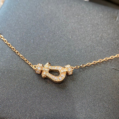[Leaves]FORCE 10 DIAMOND PINK GOLD NECKLACE MINI MODEL
