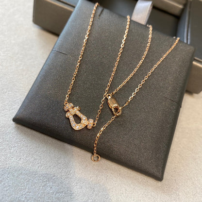 [Leaves]FORCE 10 DIAMOND PINK GOLD NECKLACE MINI MODEL