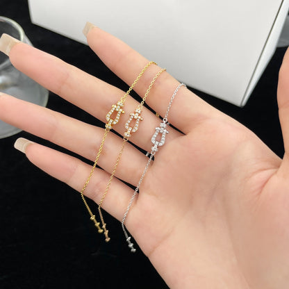 [Leaves]FORCE 10 FULL DIAMOND BUCKLE CHAIN LINK MINI MODEL