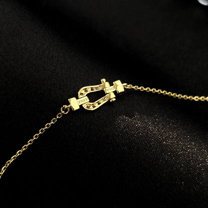 [Leaves]FORCE 10 FULL DIAMOND BUCKLE CHAIN LINK MINI MODEL