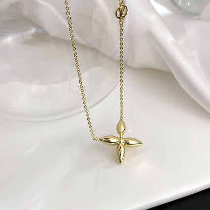 [Leaves]LOUISETTE GOLD NECKLACE