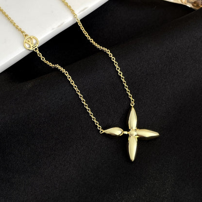 [Leaves]LOUISETTE GOLD NECKLACE