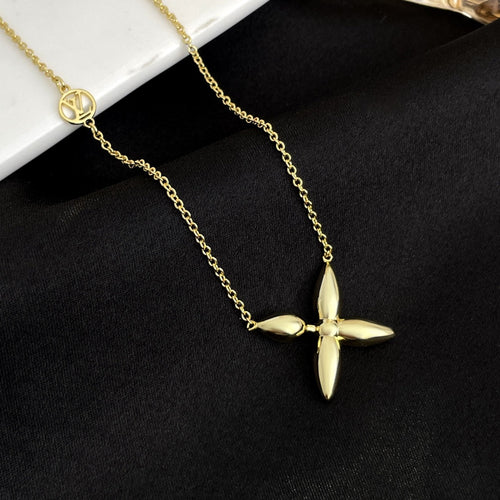 [Leaves]LOUISETTE GOLD NECKLACE