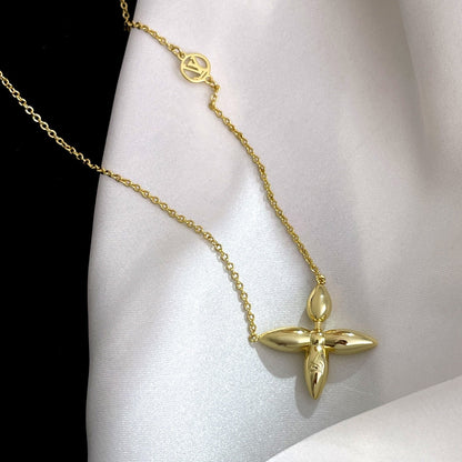 [Leaves]LOUISETTE GOLD NECKLACE