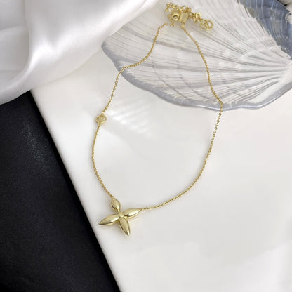 [Leaves]LOUISETTE GOLD NECKLACE