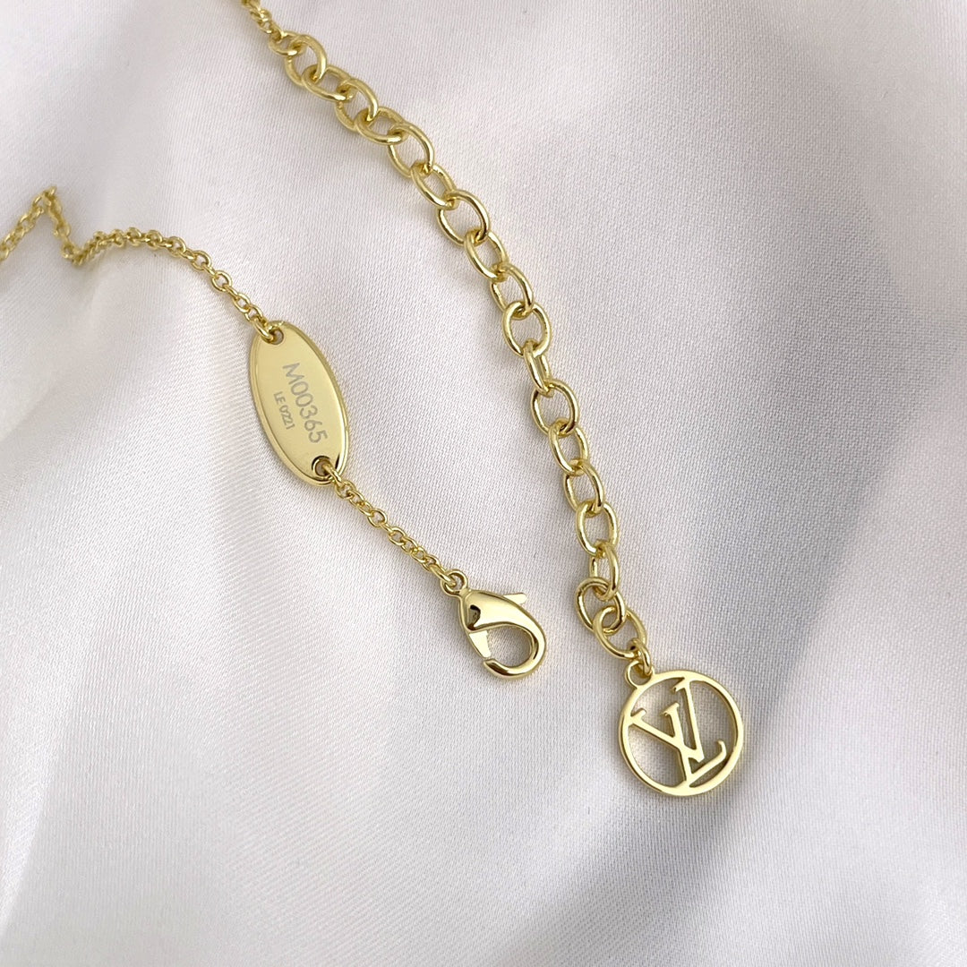 [Leaves]LOUISETTE GOLD NECKLACE