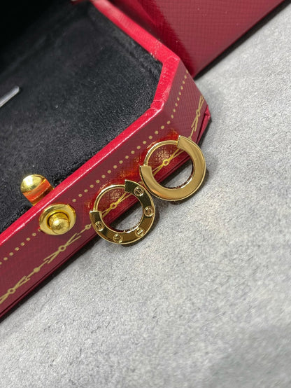 [Leaves]LOVE MINI EARRINGS