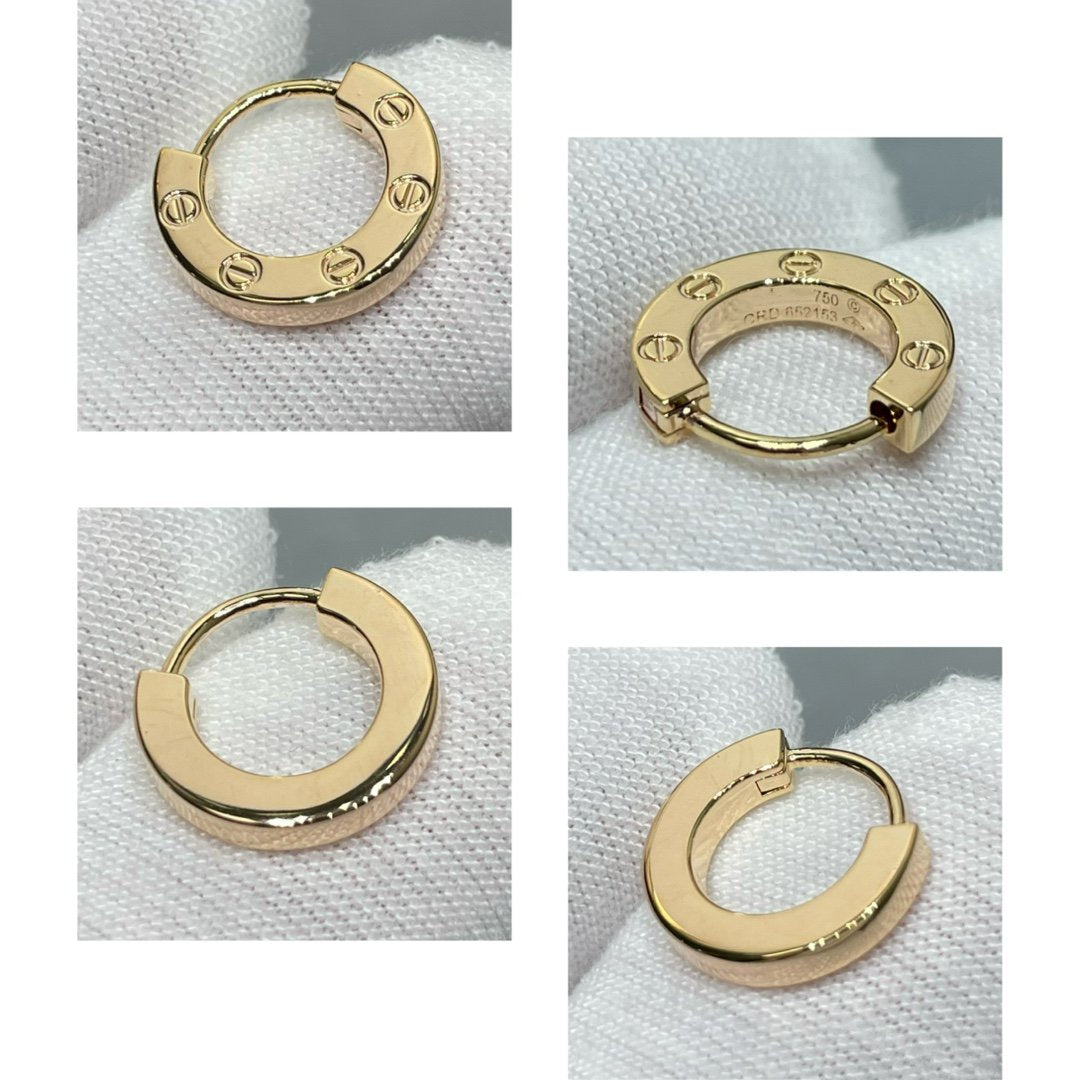 [Leaves]LOVE MINI EARRINGS