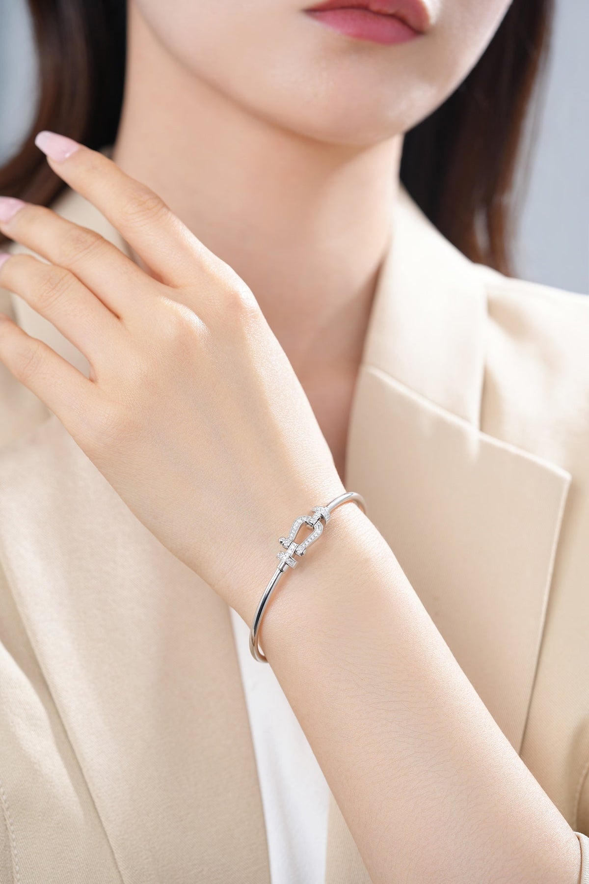 [Leaves]FORCE 10 MOYEN DIAMOND BRACELET