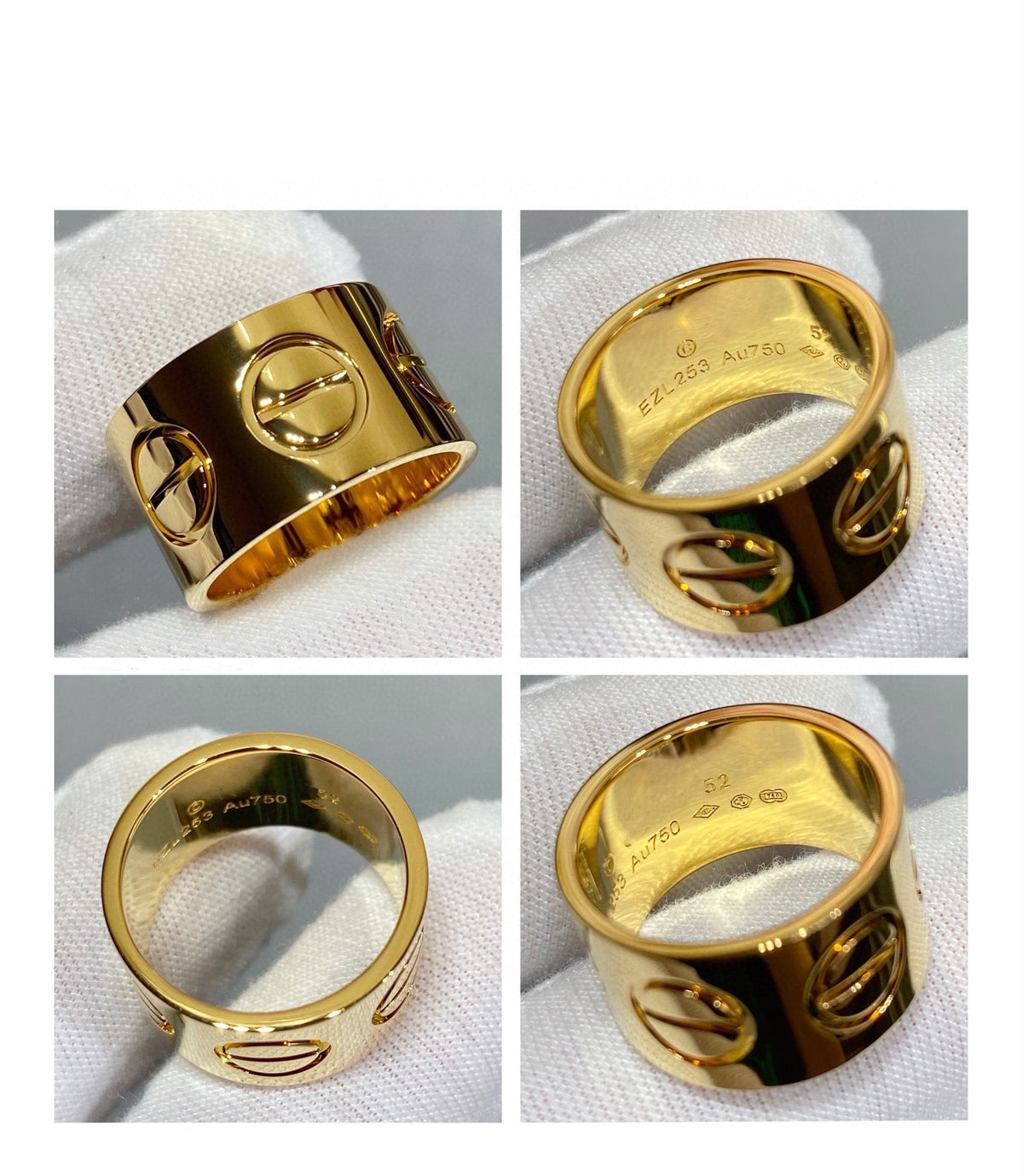 [Leaves]LOVE 11MM LARGE RING