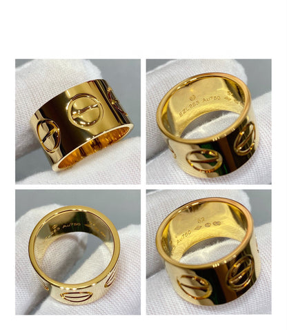 [Leaves]LOVE 11MM LARGE RING