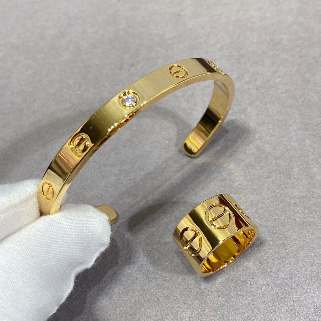 [Leaves]LOVE 11MM LARGE RING