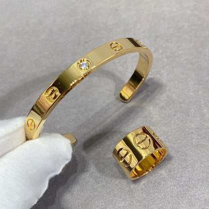 [Leaves]LOVE 11MM LARGE RING