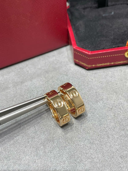 [Leaves]LOVE 5.5MM EARRINGS