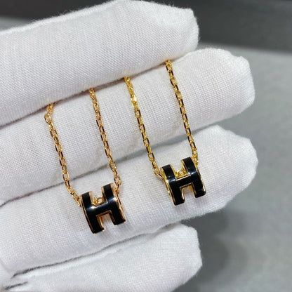 [Leaves]MINI POP H NECKLACE
