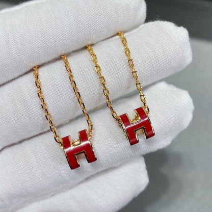 [Leaves]MINI POP H NECKLACE