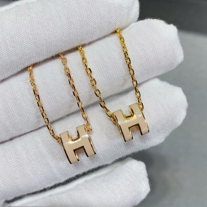 [Leaves]MINI POP H NECKLACE