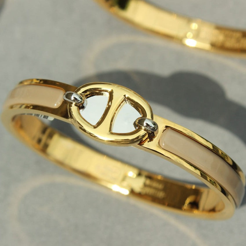 [Leaves]CLIC CHAINE GOLD BRACELET