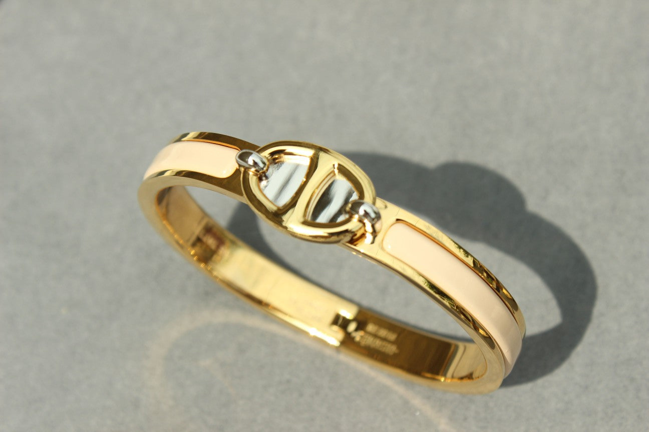 [Leaves]CLIC CHAINE GOLD BRACELET