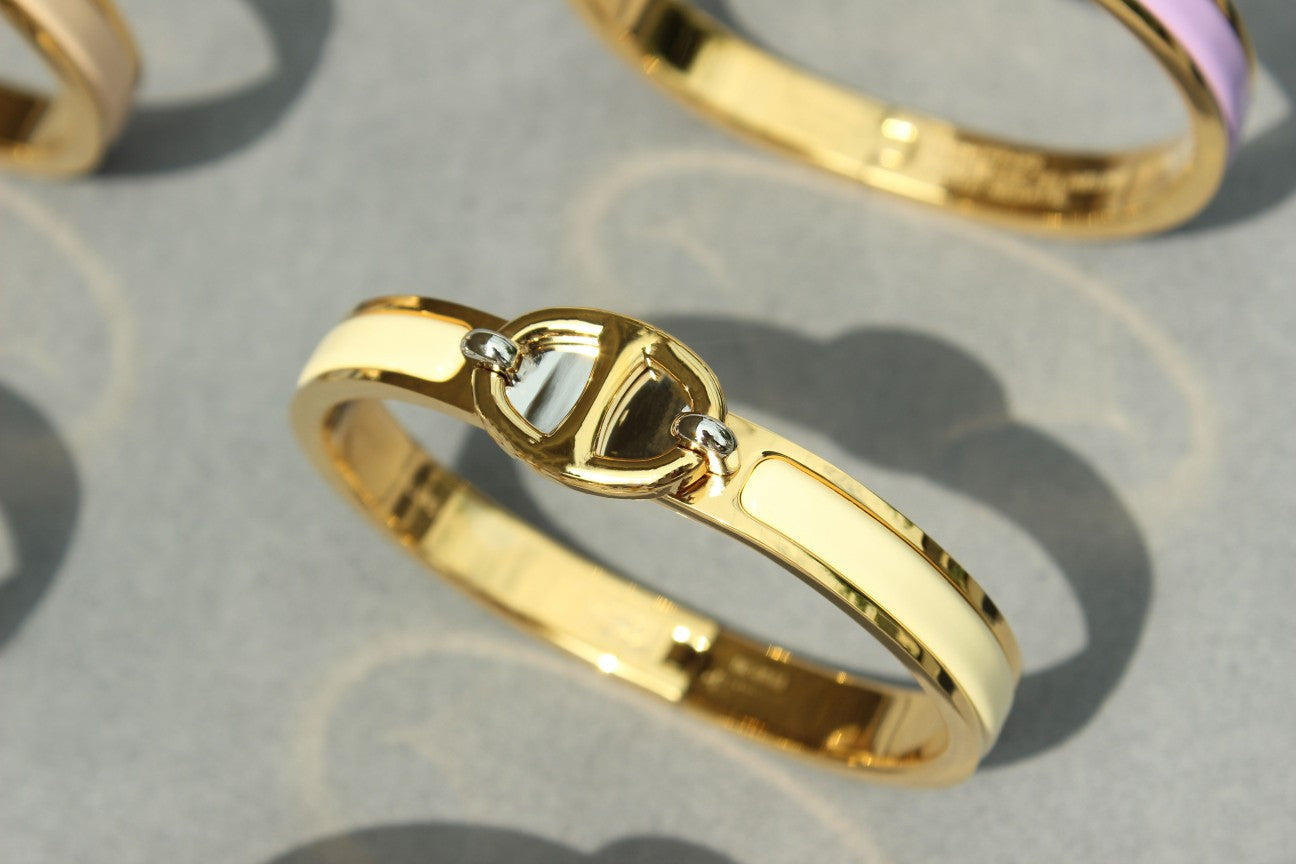 [Leaves]CLIC CHAINE GOLD BRACELET