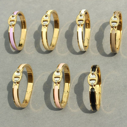 [Leaves]CLIC CHAINE GOLD BRACELET