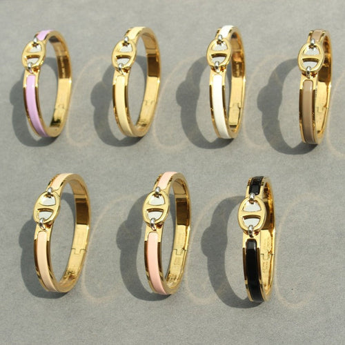 [Leaves]CLIC CHAINE GOLD BRACELET